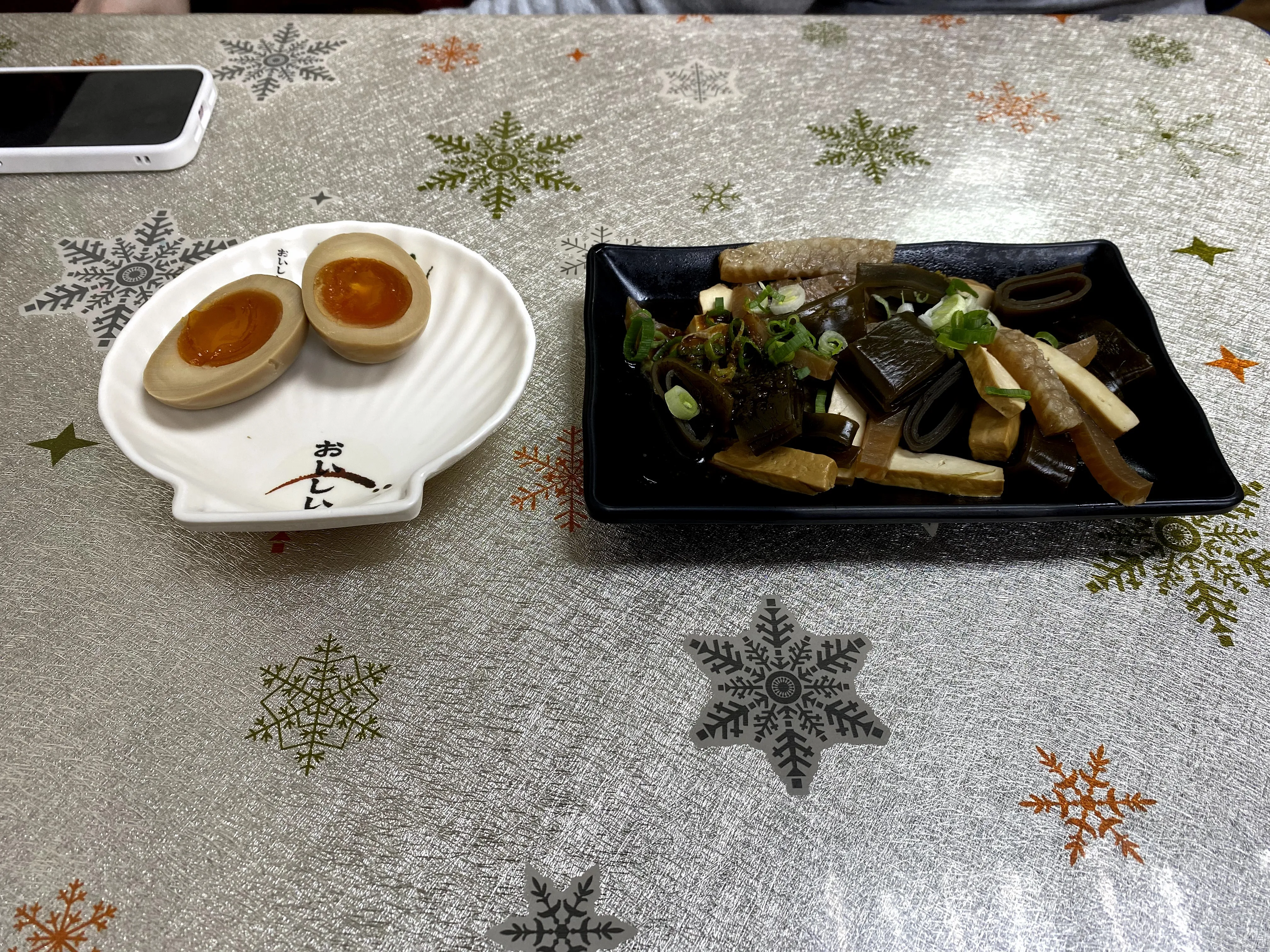 好吃的醣心蛋跟綜合滷味